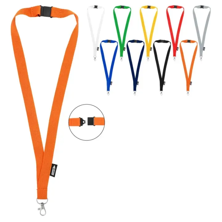 R-PET lanyard - LT90887 (gadzety reklamowe)